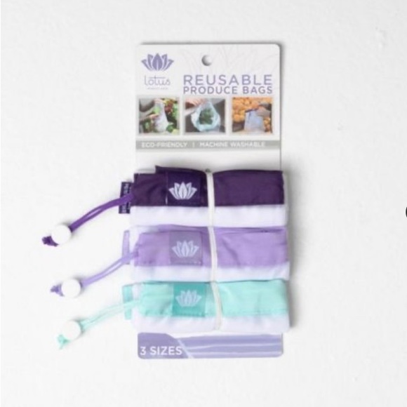 Lotus Reusable Produce Bags - Picture 9 of 12